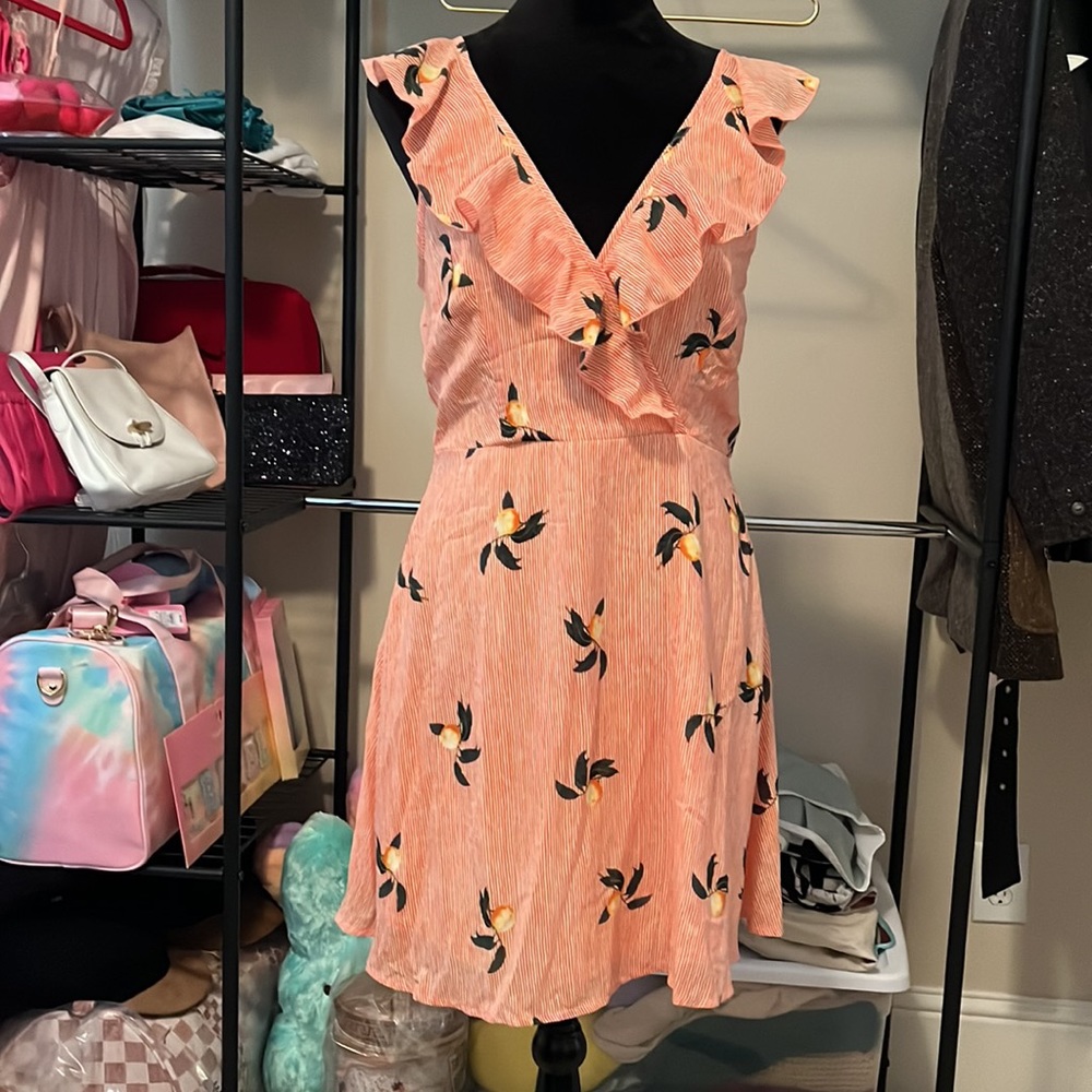Peach Dress